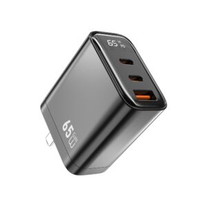 Carregador Rápido Wiwu G012 Firefly 65W Preto