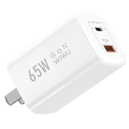 Carregador Rápido Wiwu U012 Nano 65W Branco